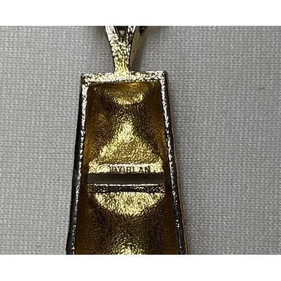 Vintage D'Orlan "Buried Treasure" 24" Gold-Plated Necklace — Canadian Designer, - Picture 4 of 7